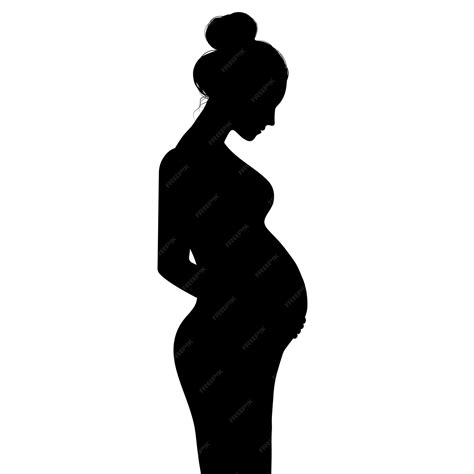 silhouette pregnant